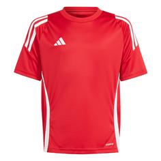 adidas Tiro 24 Kids Trikot Fußballtrikot Kinder Team Power Red 2 / White