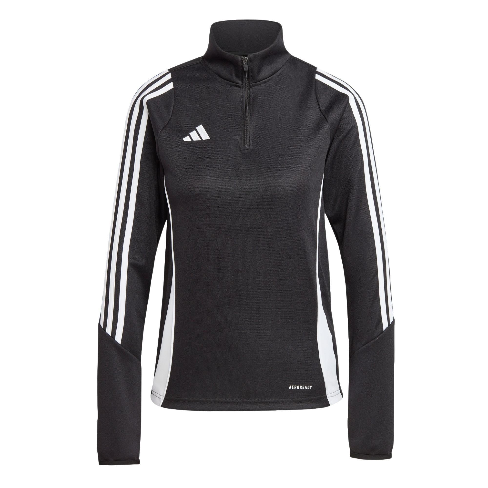 Adidas Tiro 24 Trainingsoberteil Trainingsanzug Damen Black White im Online Shop von SportScheck kaufen