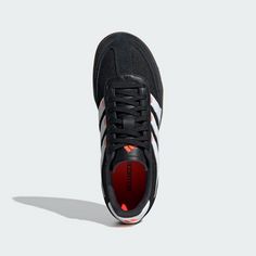 Rückansicht von adidas Predator Freestyle IN Fußballschuh Fußballschuhe Kinder Core Black / Cloud White / Solar Red