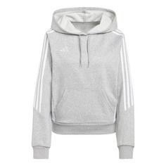 adidas Tiro 24 Sweat Hoodie Hoodie Damen Medium Grey Heather / White