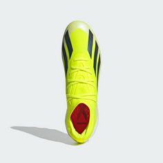 Rückansicht von adidas X Crazyfast Elite AG Fußballschuh Fußballschuhe Team Solar Yellow 2 / Core Black / Cloud White