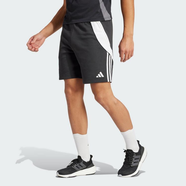 adidas adidas Tiro 24 Sweat Shorts Fu&szlig;ballshorts Herren - Black / White - 0 | SportScheck