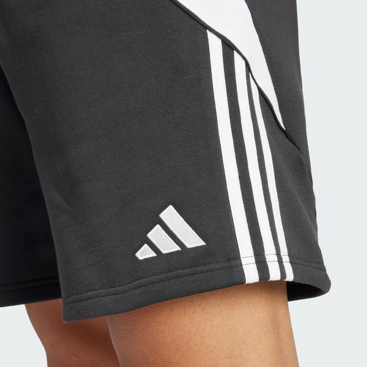 adidas adidas Tiro 24 Sweat Shorts Fu&szlig;ballshorts Herren - Black / White - 0 | SportScheck