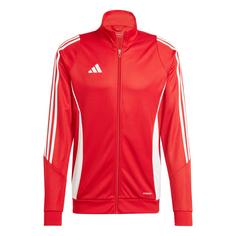 adidas Tiro 24 Trainingsjacke Funktionsjacke Herren Team Power Red 2 / White