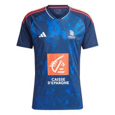 adidas Frankreich AEROREADY Handballtrikot Funktionsshirt Herren Team Navy Blue 2