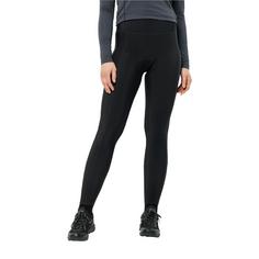 Rückansicht von Jack Wolfskin MOROBBIA TIGHTS W Funktionshose Damen black