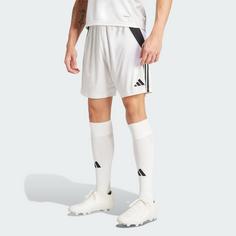 Rückansicht von adidas Tiro 24 Shorts Fußballshorts Herren White / Black
