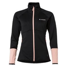 VAUDE Women's Monviso Fleece FZ Jacket II Outdoorjacke Damen black