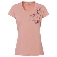 VAUDE SE Women's Abelia Print T-Shirt T-Shirt Damen soft rose