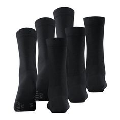 Rückansicht von Falke Socken Freizeitsocken Damen black (3009)