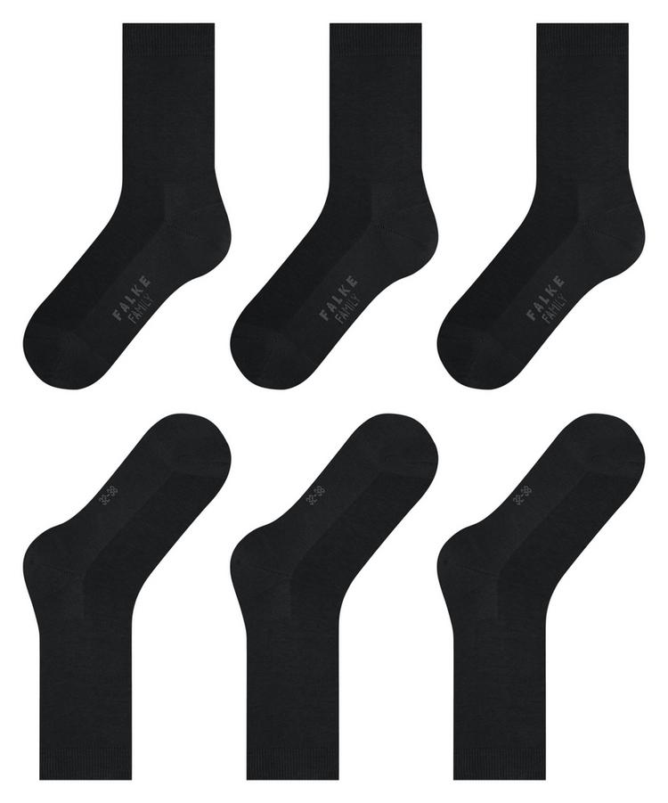 Falke Falke Family 3-Pack Bundle Socken Damen - black (3009) - 2 | SportScheck