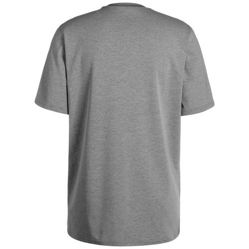 Rückansicht von Wilson Fundamentals Cotton Basketball Shirt Herren grau / rot