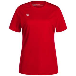 Wilson Fundamentals Shooting T-Shirt Damen rot