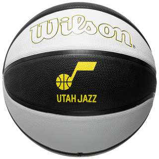 Wilson NBA Team Tribute Utah Jazz Basketball schwarz / weiß