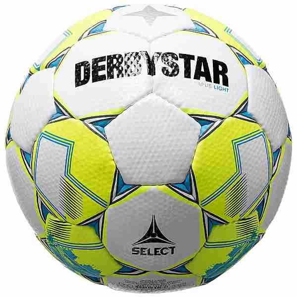 Derbystar Apus Light V23 Fußball weiß / neongelb