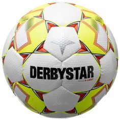 Derbystar Apus Light V23 Fußball weiß / rot