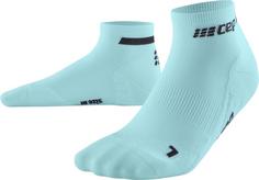 CEP THE RUN COMPRESSION SOCKS LOW CUT Laufsocken Herren light blue