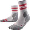 CEP HIKING 80's COMPRESSION SOCKS MID CUT Socken Herren - light grey/red
