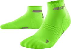 CEP THE RUN COMPRESSION SOCKS LOW CUT Laufsocken Damen green