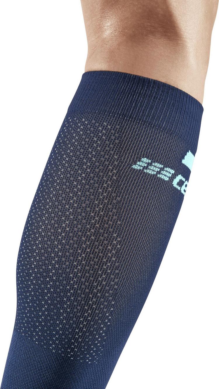CEP CEP THE RUN COMPRESSION SOCKS KNEE-HIGH Socken Damen - blue/off white - 0 | SportScheck