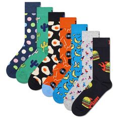 Happy Socks Socken Freizeitsocken Seven Days