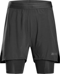 CEP THE RUN SHORTS 2IN1 Funktionsshorts Damen black