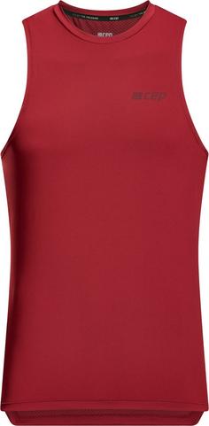 CEP THE RUN TANK TOP Funktionstank Herren dark red