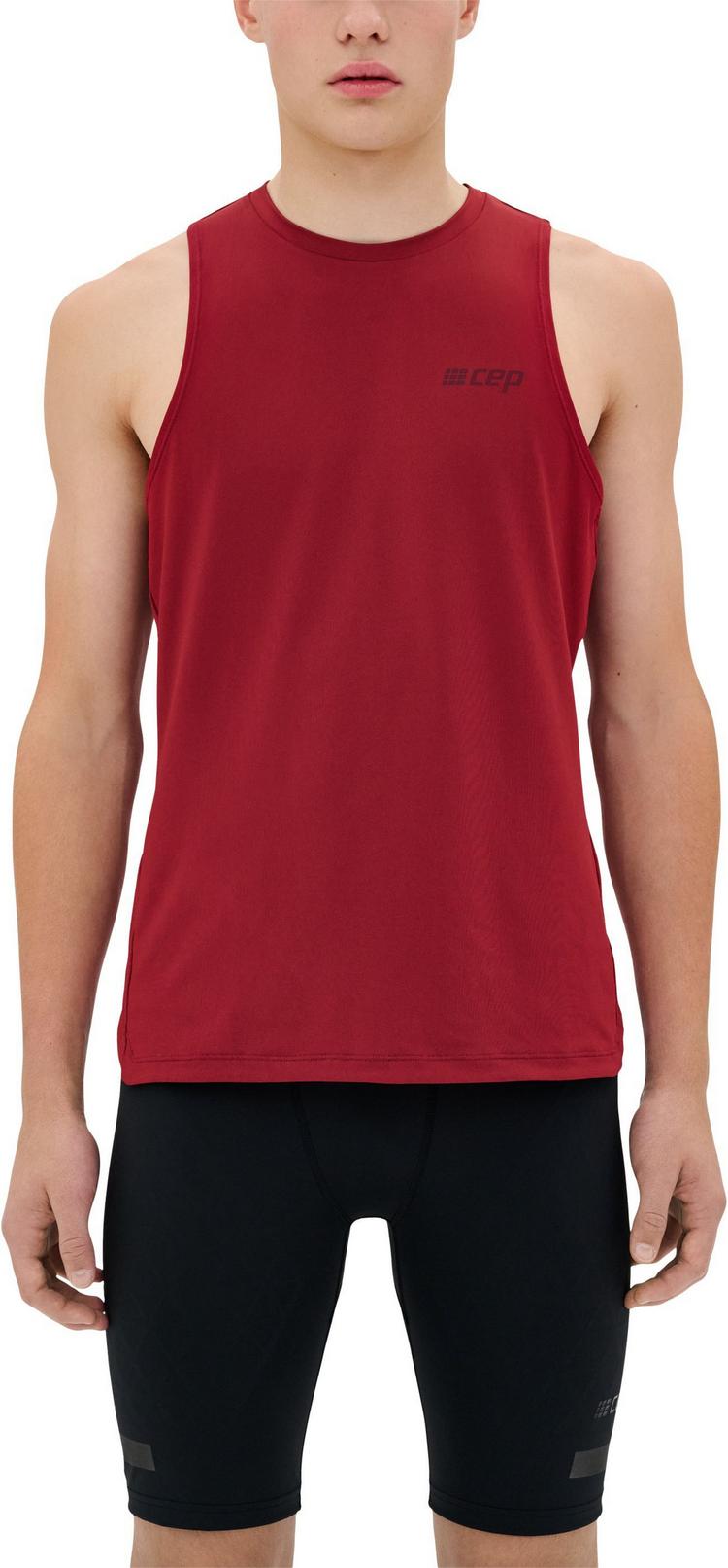 CEP CEP THE RUN TANK TOP Funktionstank Herren - dark red - 0 | SportScheck