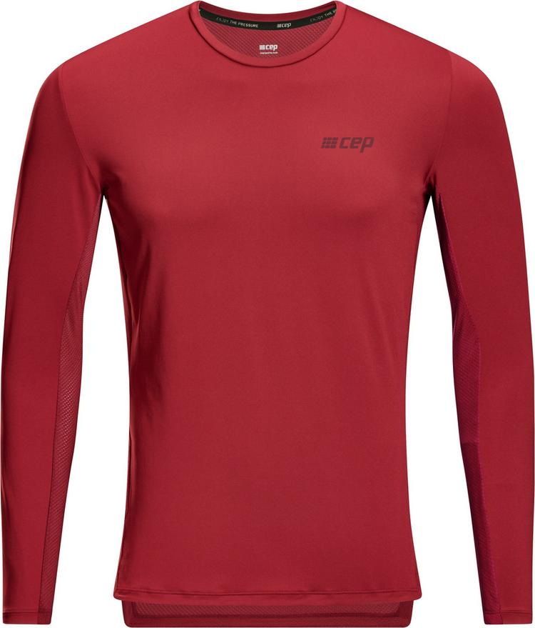 CEP CEP THE RUN SHIRT LONG SLEEVE Laufshirt Herren - dark red - 0 | SportScheck