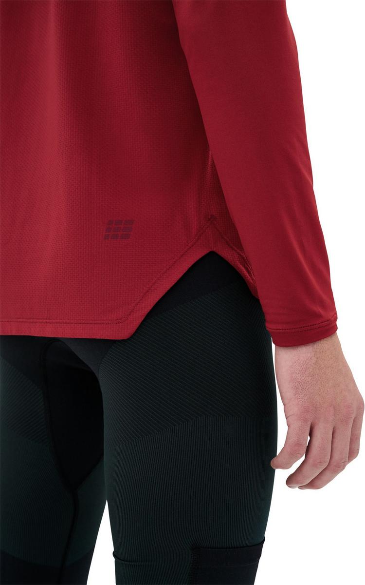 CEP CEP THE RUN SHIRT LONG SLEEVE Laufshirt Herren - dark red - 1 | SportScheck