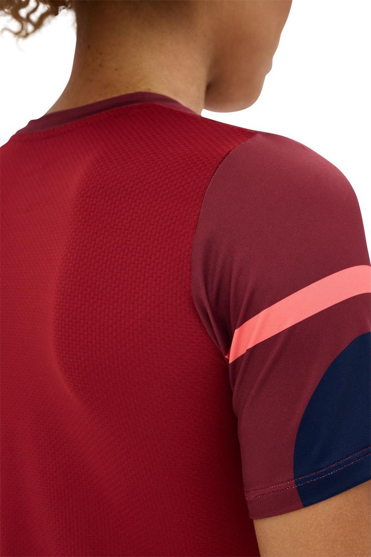 CEP CEP THE RUN SHIRT SHORT SLEEVE Laufshirt Damen - dark red/geometrics - 2 | SportScheck