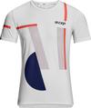 CEP THE RUN SHIRT SHORT SLEEVE Funktionsshirt Herren - white/geometrics