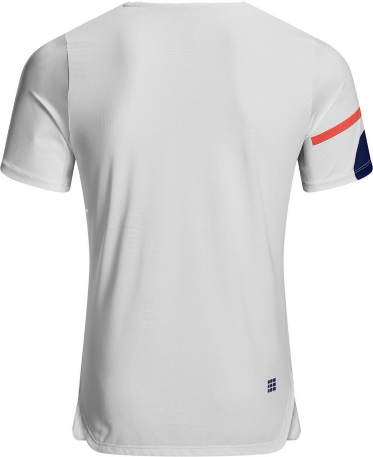 CEP CEP THE RUN SHIRT SHORT SLEEVE Funktionsshirt Herren - white/geometrics - 0 | SportScheck
