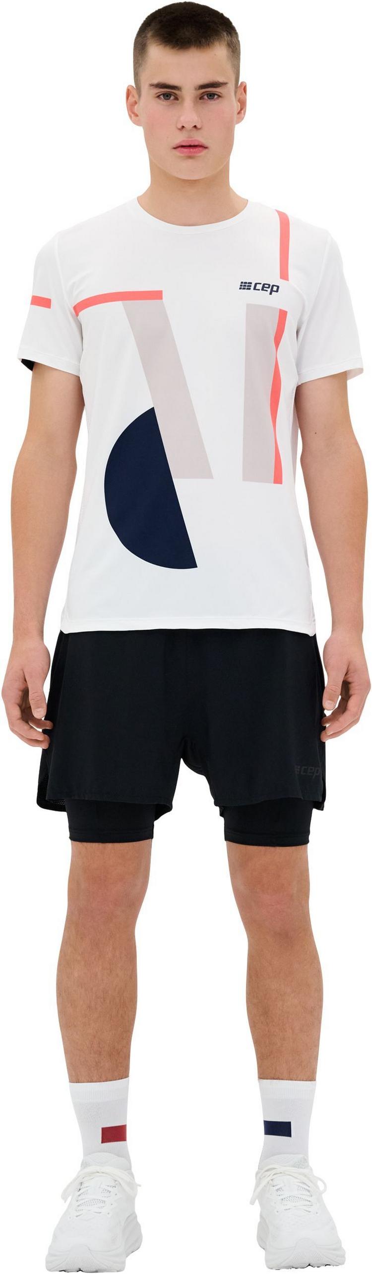 CEP CEP THE RUN SHIRT SHORT SLEEVE Funktionsshirt Herren - white/geometrics - 2 | SportScheck