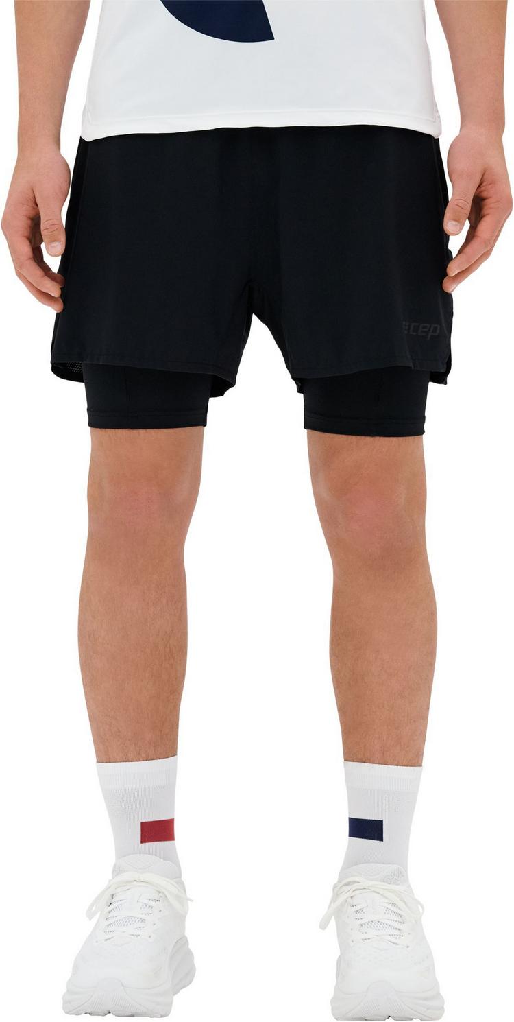 CEP CEP THE RUN SHORTS 2IN1 Funktionsshorts Herren - black - 0 | SportScheck