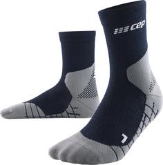 CEP LIGHT MERINO HIKING COMPRESSION SOCKS Wandersocken Damen blue