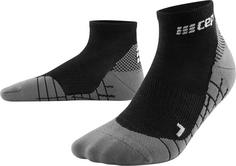 CEP LIGHT MERINO HIKING COMPRESSION SOCKS Wandersocken Damen black