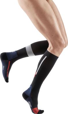 Rückansicht von CEP THE RUN LIMITED 2024.1 COMPRESSION SOCKS Laufsocken Damen black