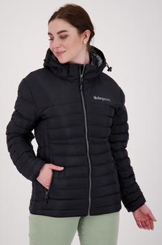 Rückansicht von DEPROC active GILMOUR WOMEN Winterjacke Damen anthracite