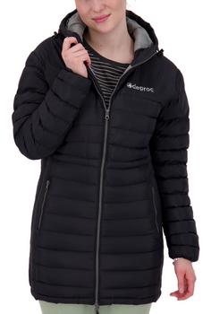 DEPROC active GILMOUR WOMEN LONG Winterjacke Damen anthracite