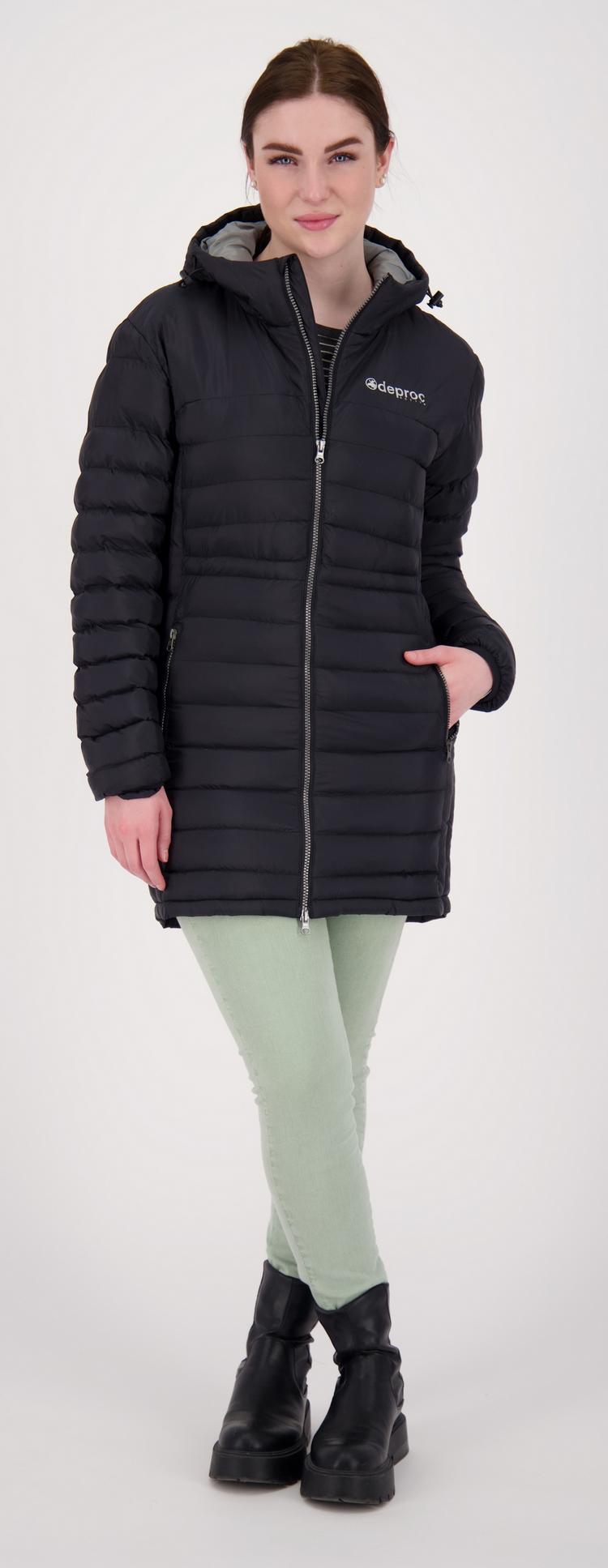 DEPROC active DEPROC active GILMOUR WOMEN LONG Steppjacke Damen - anthracite - 2 | SportScheck