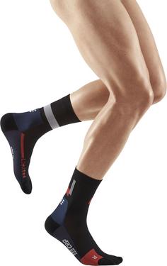 Rückansicht von CEP THE RUN LIMITED 2024.1 COMPRESSION SOCKS Laufsocken Herren black