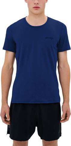 Rückansicht von CEP THE RUN SHIRT SHORT SLEEVE Funktionsshirt Herren dark blue