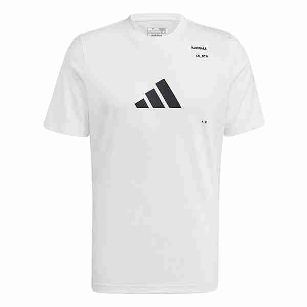 adidas Handball Category Graphic T-Shirt T-Shirt Herren White