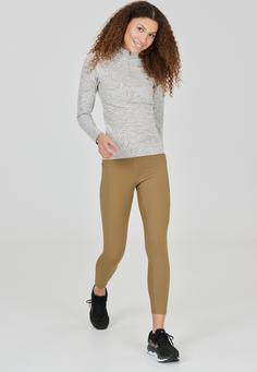 Rückansicht von Athlecia Aliya Tights Damen 1108 Sepia Tint