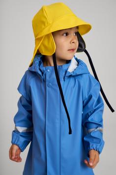 Rückansicht von reima Lampi Regenjacke Kinder Denim blue