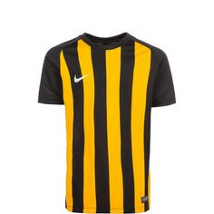 Nike Striped Segment III Fußballtrikot Kinder schwarz / gelb