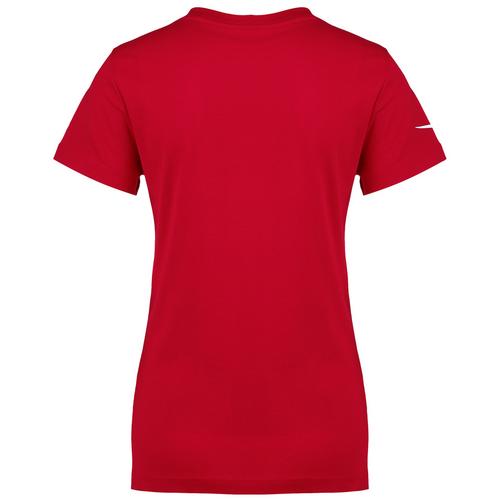 Rückansicht von Nike Park 20 Funktionsshirt Damen rot / weiß