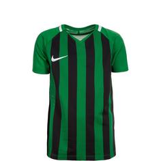 Nike Striped Division III Fußballtrikot Kinder grün / schwarz