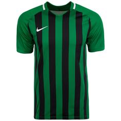 Nike Striped Division III Fußballtrikot Herren grün / schwarz